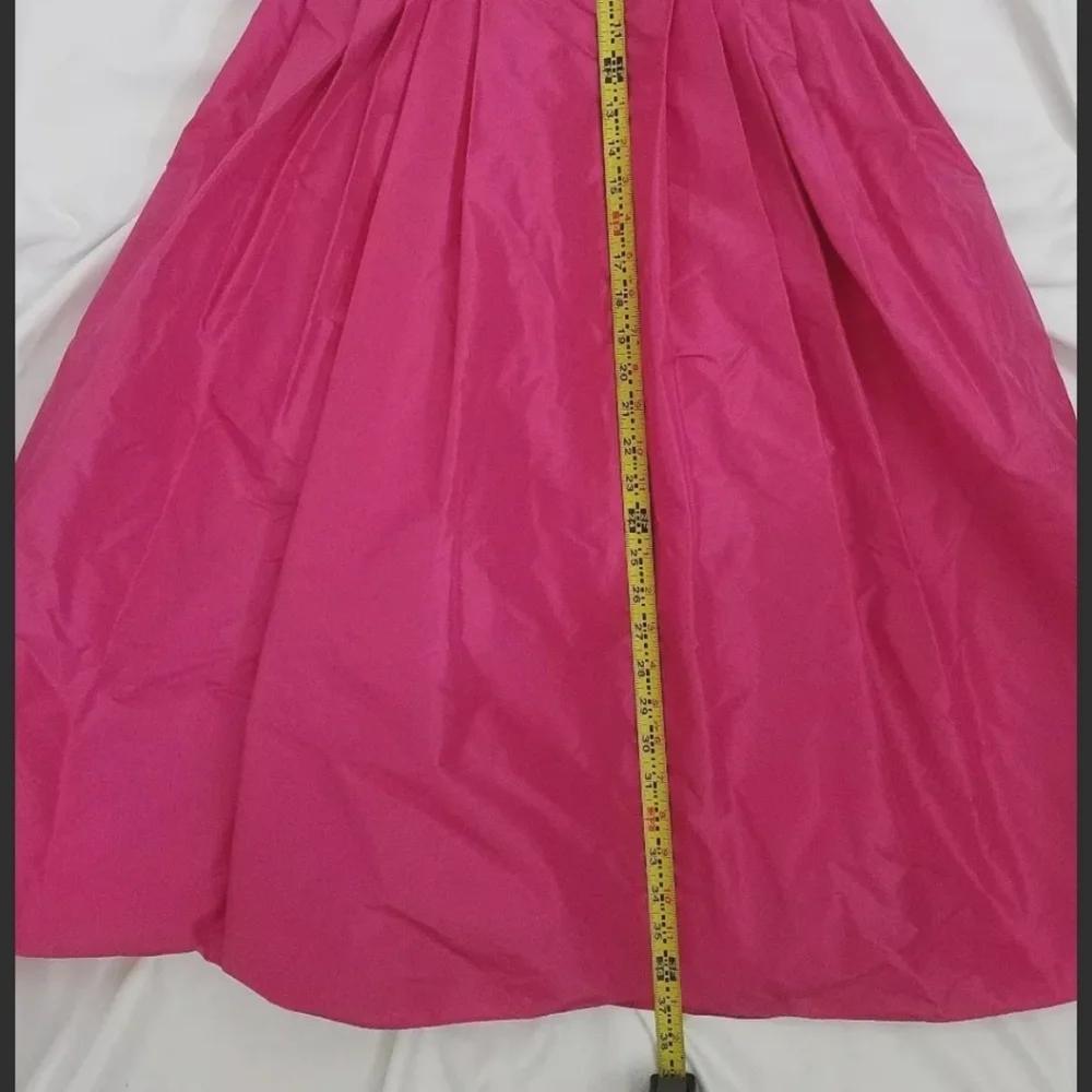 Kay Unger Tea Length Strapless Dress 2 - Picture 9 of 11